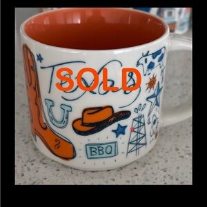 Starbucks Been There Series Texas Mug